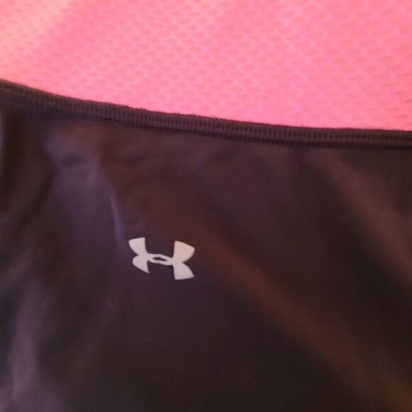 Under Armour Women's Pair UA Fly-By Compression Pink & Blue Capri Leggings Small - Picture 11 of 15